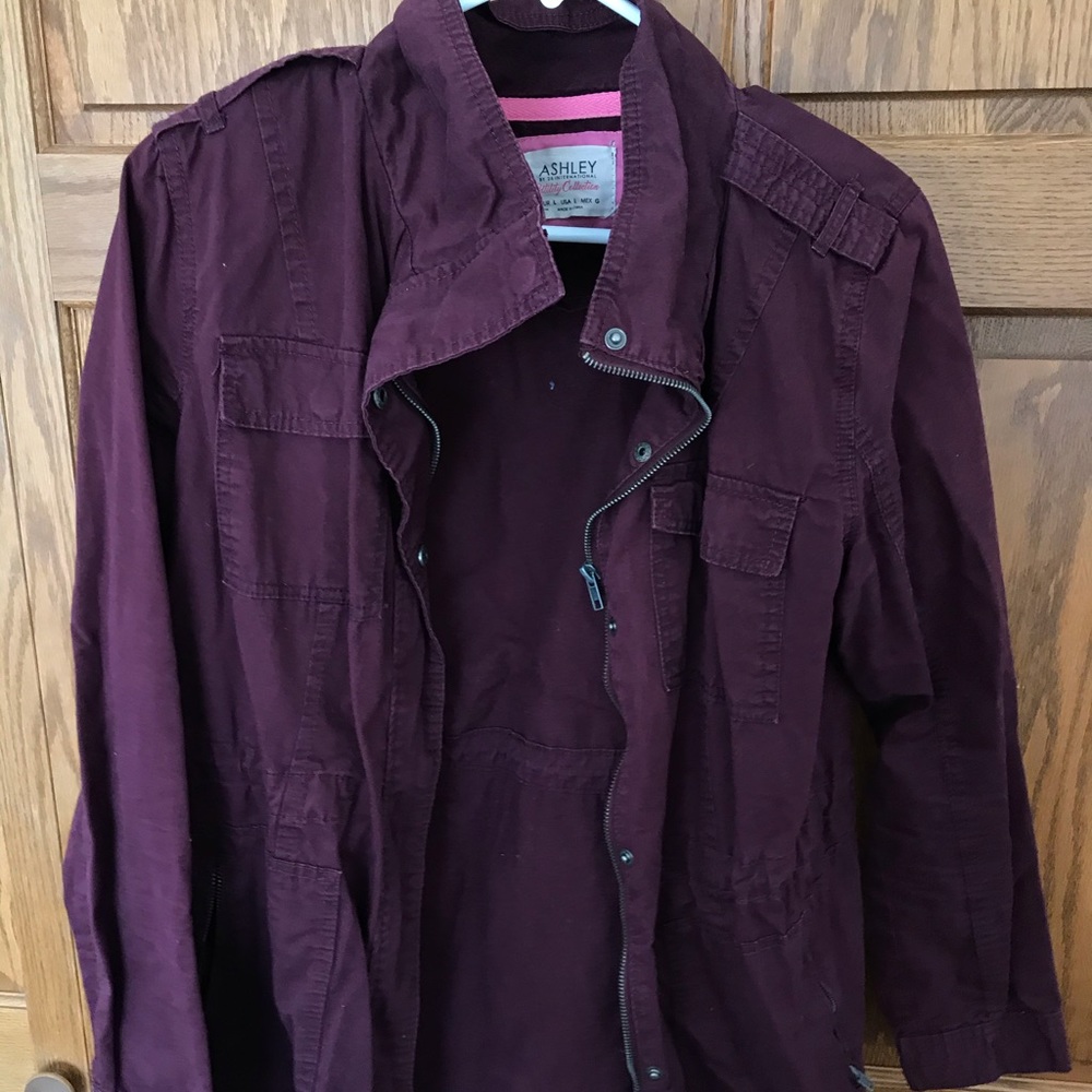 Purple utility jacket BEAUTIFUL COLOR